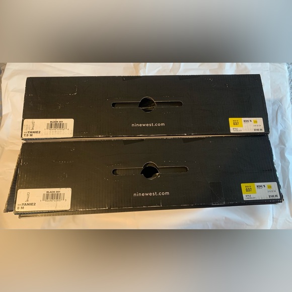 New In Box Nine West Yanie Women's Over-The-Knee Boots Sizes 7.5, 8 Black - Picture 5 of 5